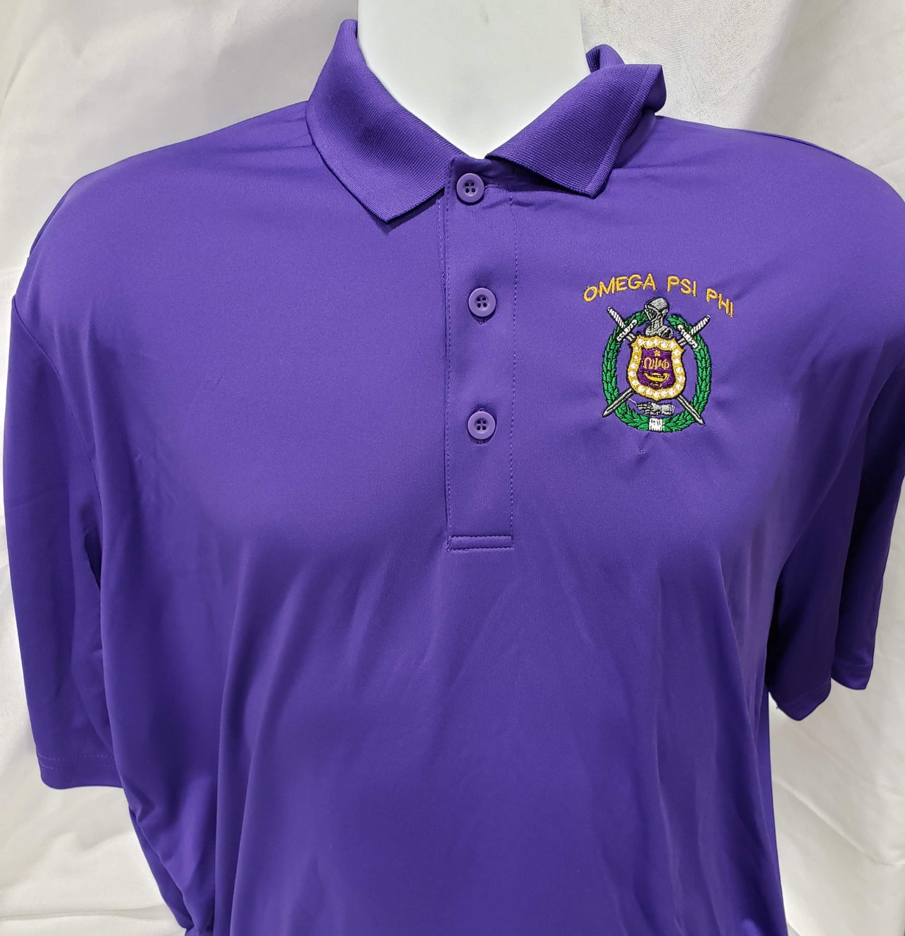 Omega psi phi dri fit polo discount